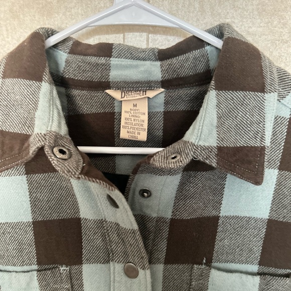 Plaid Button-Up Jacket - Picture 3 of 3